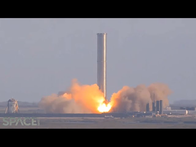 SpaceX Super Heavy booster test-fired for first time!