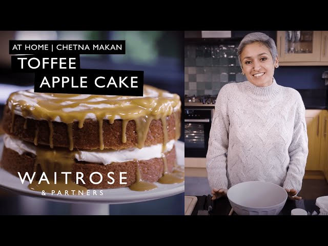 Chetna Makan's Toffee Apple Cake | At Home | Waitrose