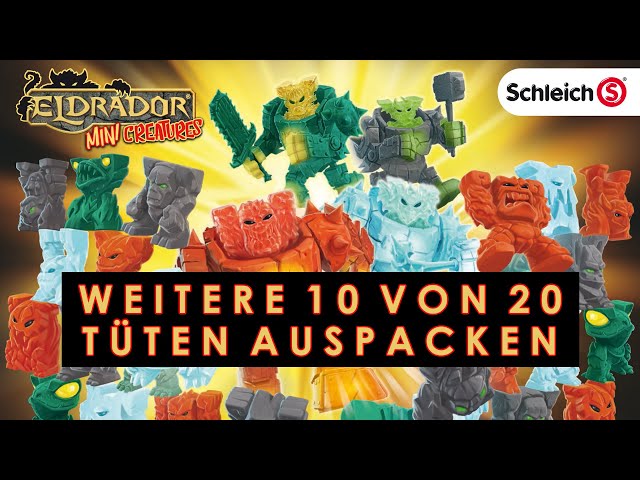 Schleich ® Eldrador ® Mini Creatures !!! Neuheit 2021 New !!! Weitere 10 von 20 Tüten auspacken !!!