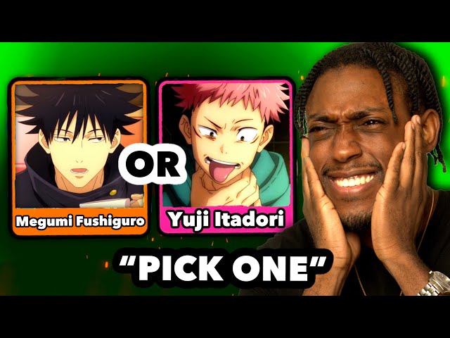 Pick the STRONGER Jujutsu Kaisen Character Or LOSE!!