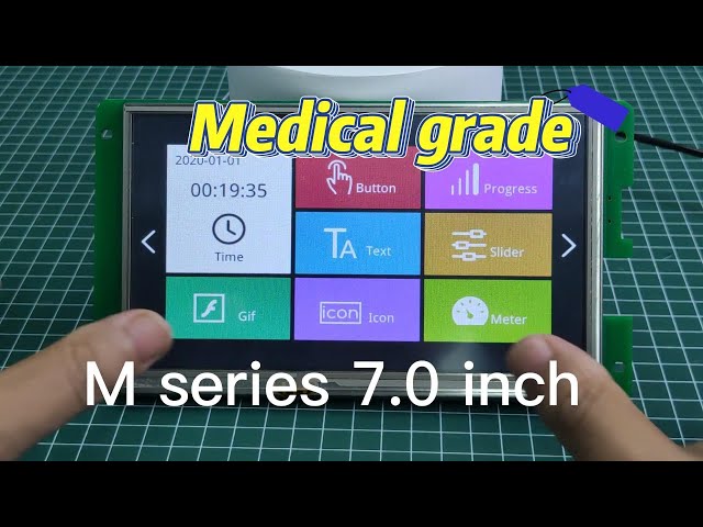 Elecrow Wizee 7-inch HMI Medical-grade Touch Display Demo