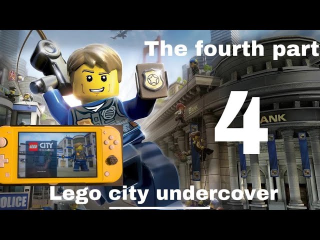 Lego City Undercover (#4). Nintendo Switch Lite gameplay.
