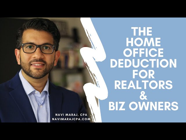 The Home Office Tax Deduction for Realtors and Small Business Owners