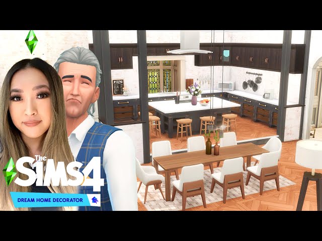 FULL FLOOR MAKEOVER For The Villareal Family: Sims 4 Dream Home Decorator Let's Play Ep 5