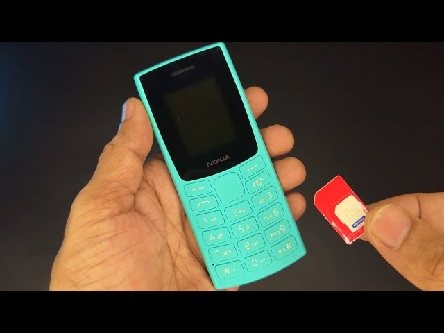 New Nokia 105 - How to Insert SIM/Remove Battery