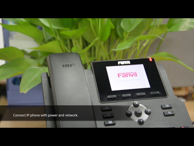 Configure Fanvil ip phone by 3cx server (3CX in remote network)