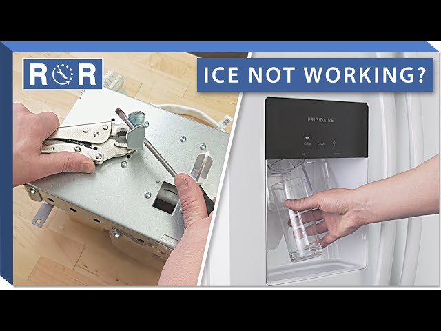 Ice Not Dispensing? (Refrigerator Troubleshooting) | Repair & Replace