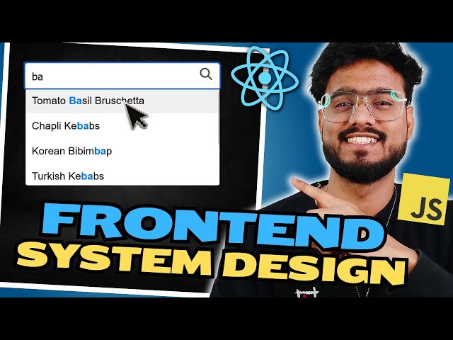 Frontend System Design Questions ( Autosuggestion / Typeahead ) - HLD, LLD, Interview Experience 🔥🔥