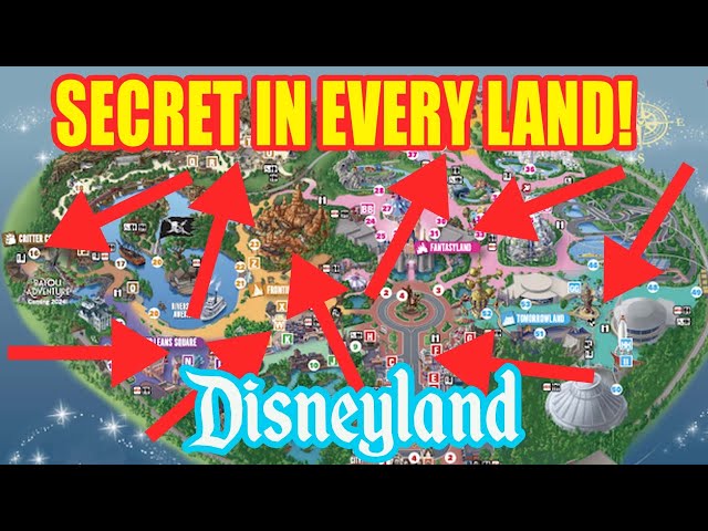 Disneyland's BEST SECRETS Of Every LAND
