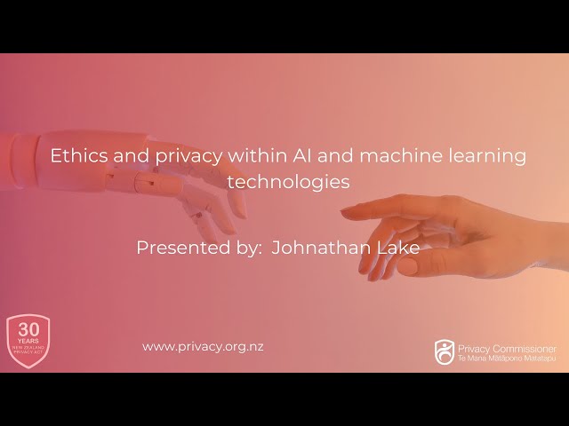 AI the good the bad and the ugly; Ethics and privacy within AI and machine learning technologies.