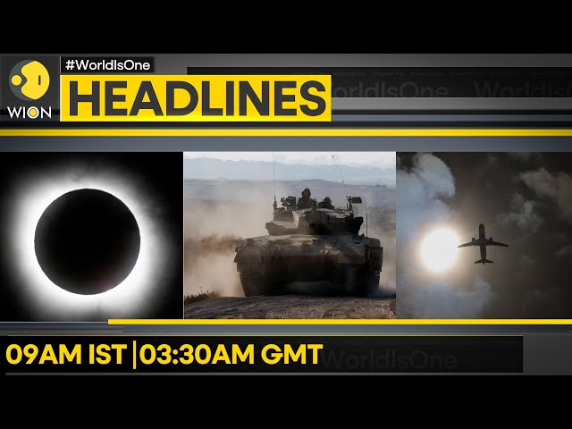 Japan's PM Kishida arrives in US | Solar Eclipse: Millions watch stunning spectacle | WION Headlines