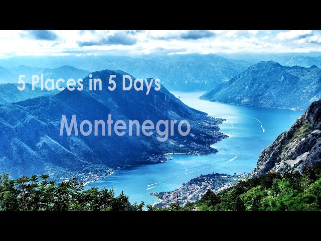 MONTENEGRO, 5 Places in 5 Days, KOTOR, HERCEG NOVI, PERAST, PORTO MONTENEGRO,  PORTONOVI, 4K