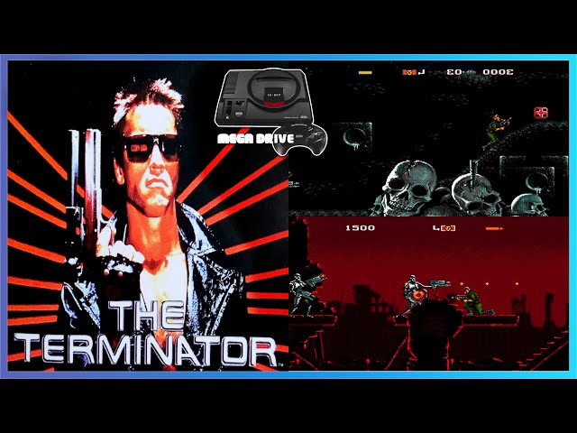 The Terminator - Sega Mega CD gameplay on Mister FPGA