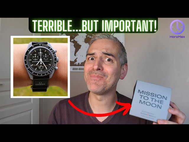 I BOUGHT A MOONSWATCH! It's bad...but also a very important watch