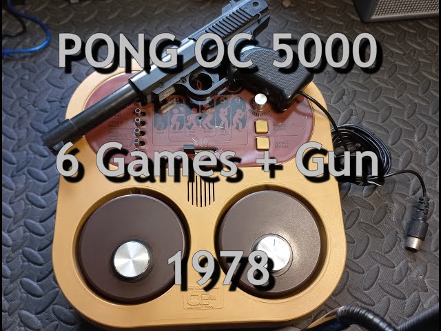 Console Pong OC 5000 1978, Société Occitane D'électronique, Salut Les Rétros !