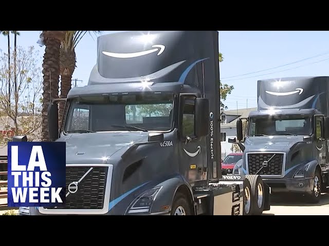 Port of LA and Amazon Unveil Heavy Duty Electric Trucks