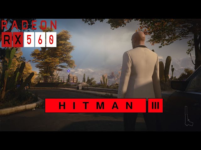 Hitman 3 Test On RX 560 | 1080p Resolution