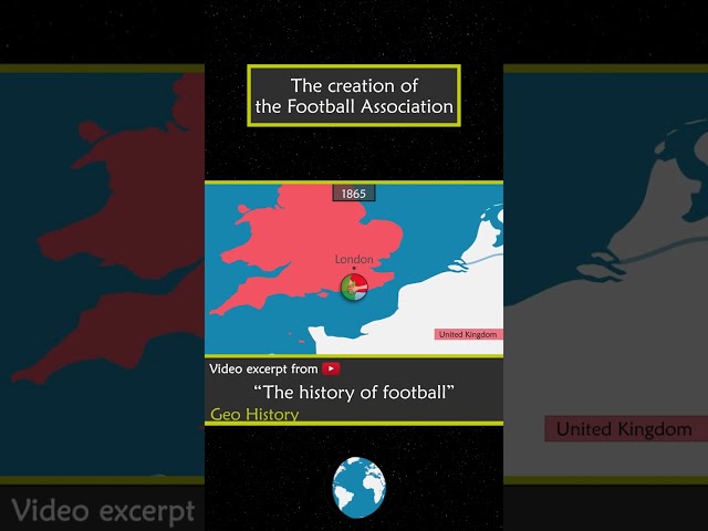 The creation of the Football Association