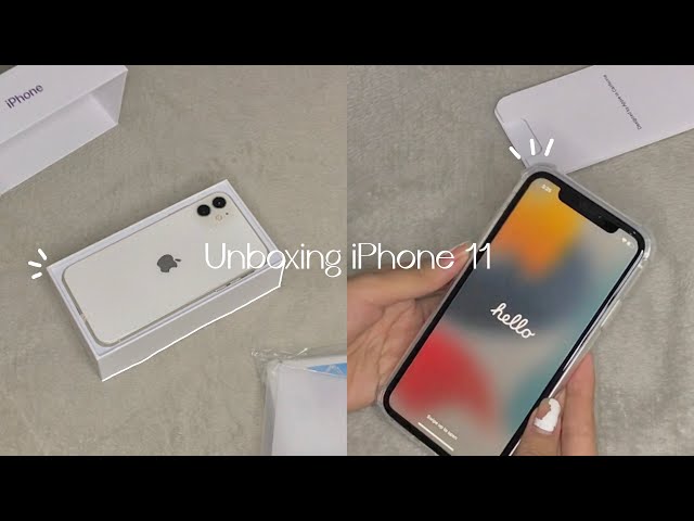 Unboxing iPhone 11 in 2022 + camera test 🤍