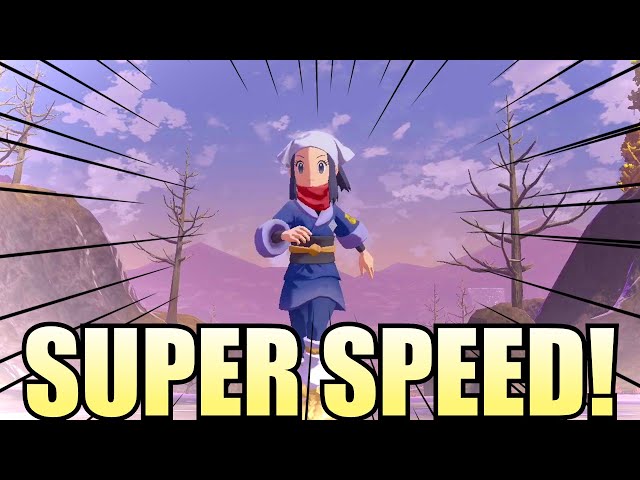*GLITCH* How to get SUPER SPEED in Pokemon Legends Arceus