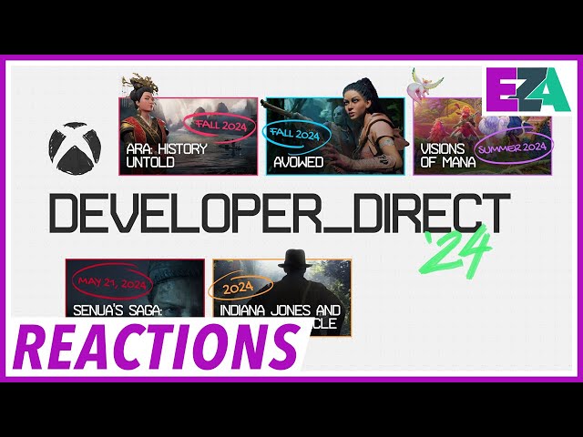 Xbox Developer Direct 2024 - Easy Allies Reactions