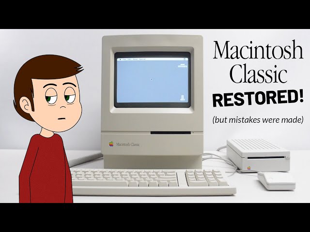 Macintosh Classic Restored! (but mistakes were made) - Savvy Sage