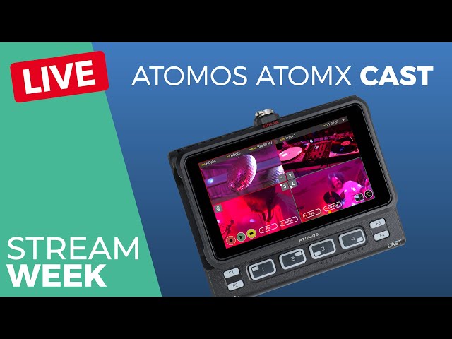 🔴 LIVE DEMO AtomX Cast for Atomos Ninja V complete walkthrough // STREAM WEEK