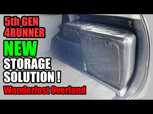 New Cargo Storage System For 5th Gen 4Runner- We Need Your Input!