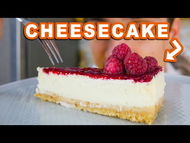 Cheesecake s malinovou polevou a čerstvými malinami | Viktor Nagy | recepty