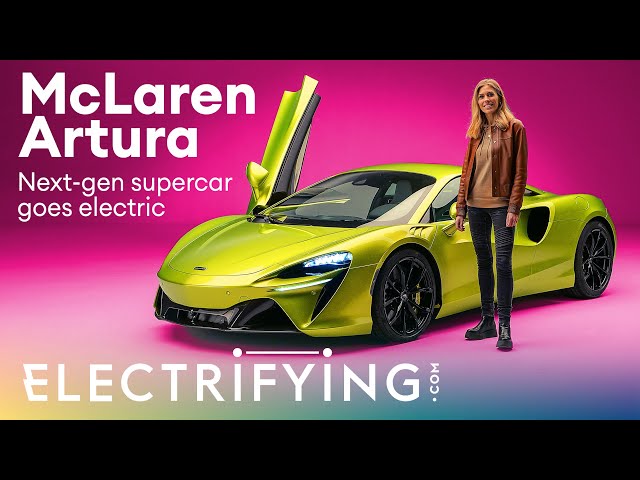 McLaren Artura 2021 in-depth walkaround: McLaren builds a plug-in hybrid supercar! / Electrifying