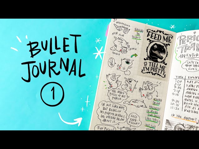 Bullet Journal Flip-through 1