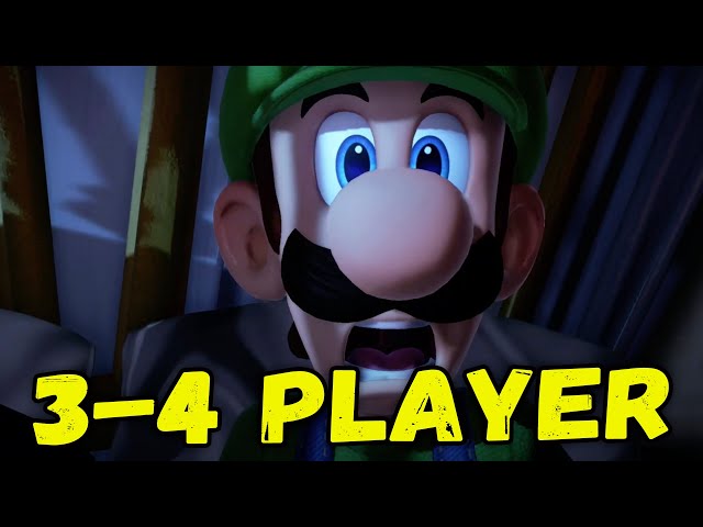 Luigis Mansion 3 Co Op ScareScraper 2021 | 3-4 Players Online Multiplayer