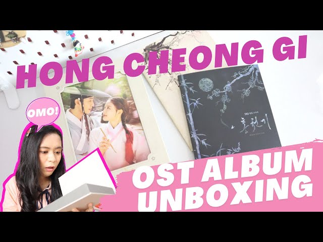Unboxing Lovers of the Red Sky Hong Cheong Gi OST Album   I    Ahn Hyo Seop and Kim Yoo Jung