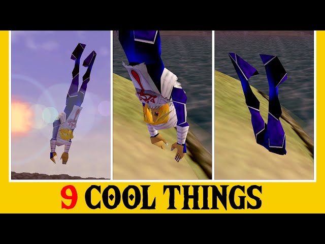 Sheik dives into solid ground! - 9 Cool Things about Zelda: Ocarina of Time (Part 19)
