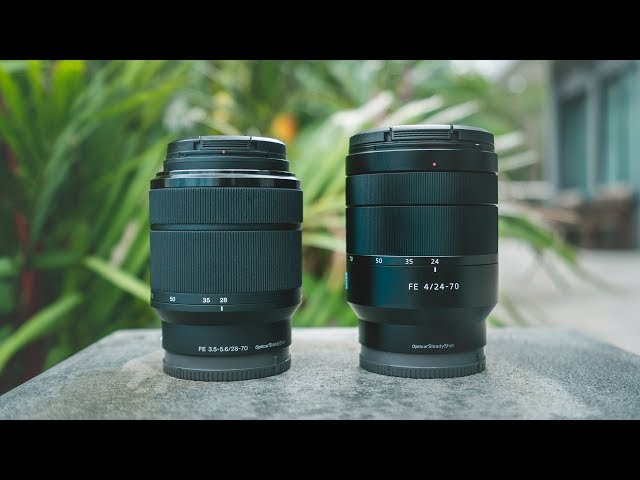 Is Sony KIT LENS 28-70 any better than ZEISS 24-70 f4 ?