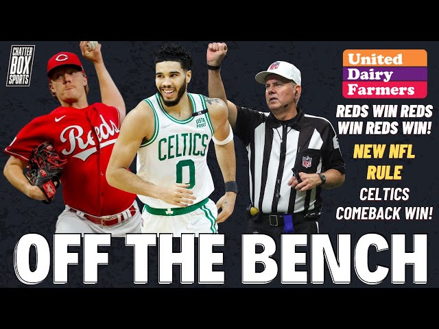 CINCINNATI REDS WIN! LETS ROLL! New NFL Rule? Celtics vs Pacers Thriller! | OTB Presented By UDF