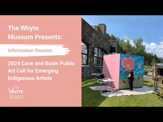 Cave and Basin Mural Information Session: 2024 Public Call for Emerging Indigenous Artists