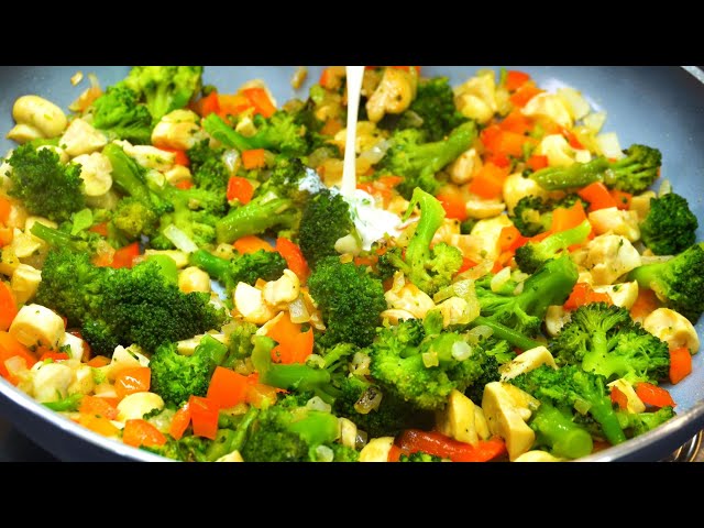 You'll love broccoli if you do it this way! A simple recipe for broccoli noodles!