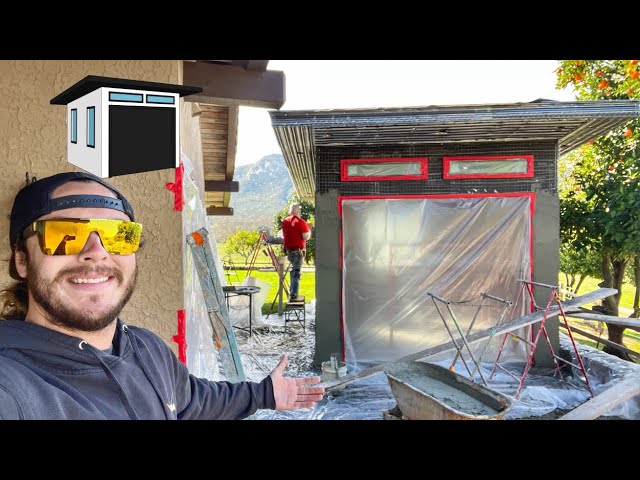 Building a Custom Modern Shed! (Part 8)