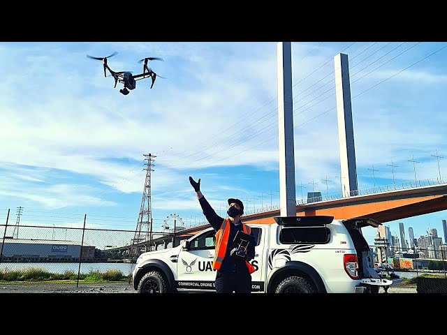 JOB SHADOW: Bolte Bridge Melbourne Drone Shoot | Behind the scenes