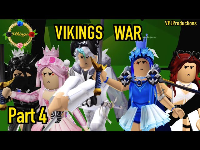 "VIKINGS WAR”~Roblox Mini Movie~PART 4~(ADOPT ME)~VikingPrincessJazmin
