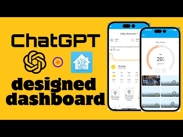 ChatGPT designed this Home Assistant smart home dashboard
