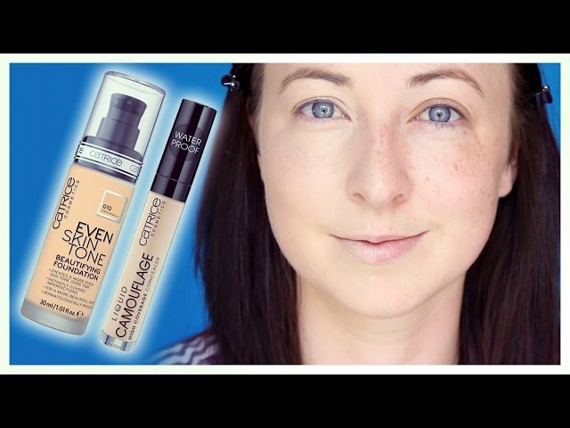 Catrice Even Skin Tone Foundation & Liquid Camouflage Concealer - Review & Demo