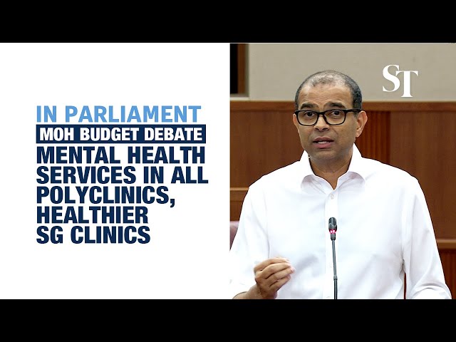 Mental health services in all polyclinics, Healthier SG clinics by 2030