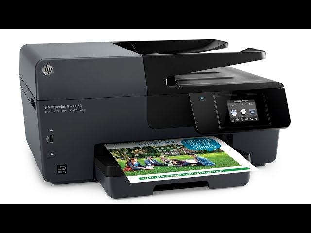 Hp Officejet Pro 6830 - How To Clean Printhead - Not Printing Black/ Color ⬇️Buy Repair Kit Here! ⬇️