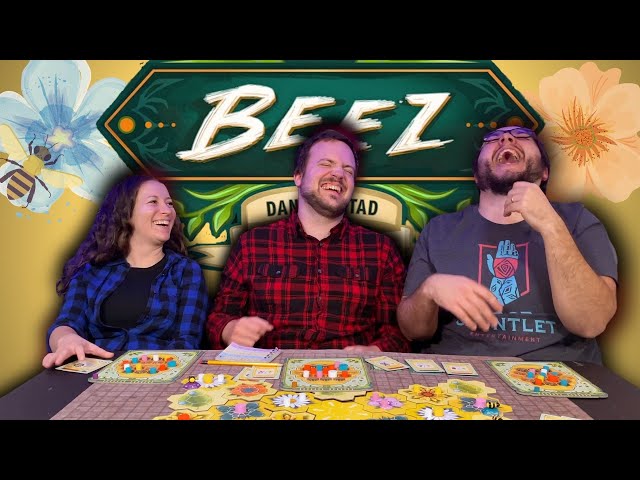 BEEZ Gameplay with Emily, Josh, & Max - TOO MANY BEE PUNS