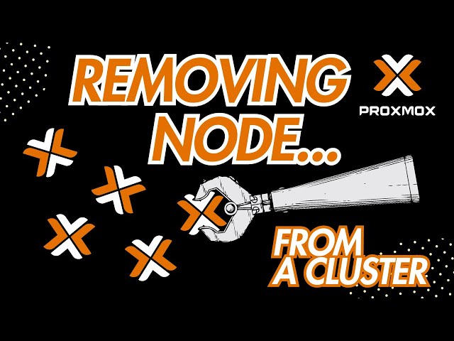 How To Remove a Node from Proxmox Cluster - Proxmox 8 Guides