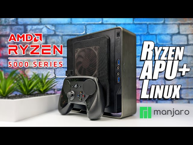 We Built A Fast, Small Form Factor Linux Gaming/EMU PC Using This Powerful Ryzen APU