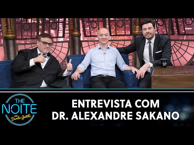 Entrevista com Alexandre Sakano, médico responsável pela bariátrica do Diguinho | The Noite 11/12/23