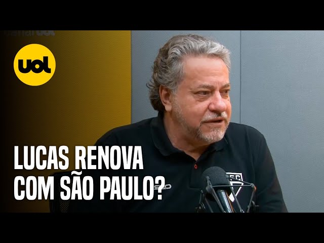 EXCLUSIVO:  PRESIDENTE DO SÃO PAULO QUER FECHAR RENOVAÇÃO DE LUCAS MOURA POR 3 ANOS ANTES DO NATAL